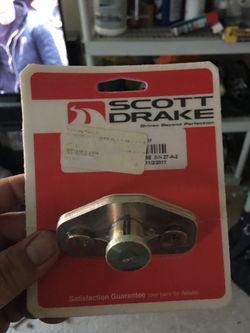 1965-1966 mustang door striker. Scott Drake New $10.