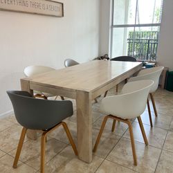 West elm Dining Table And Chairs