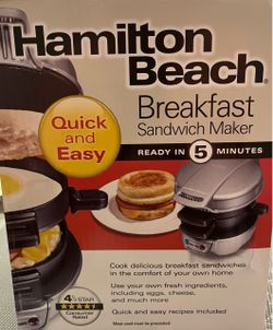 Hamilton Beach Breakfast Sandwich Maker