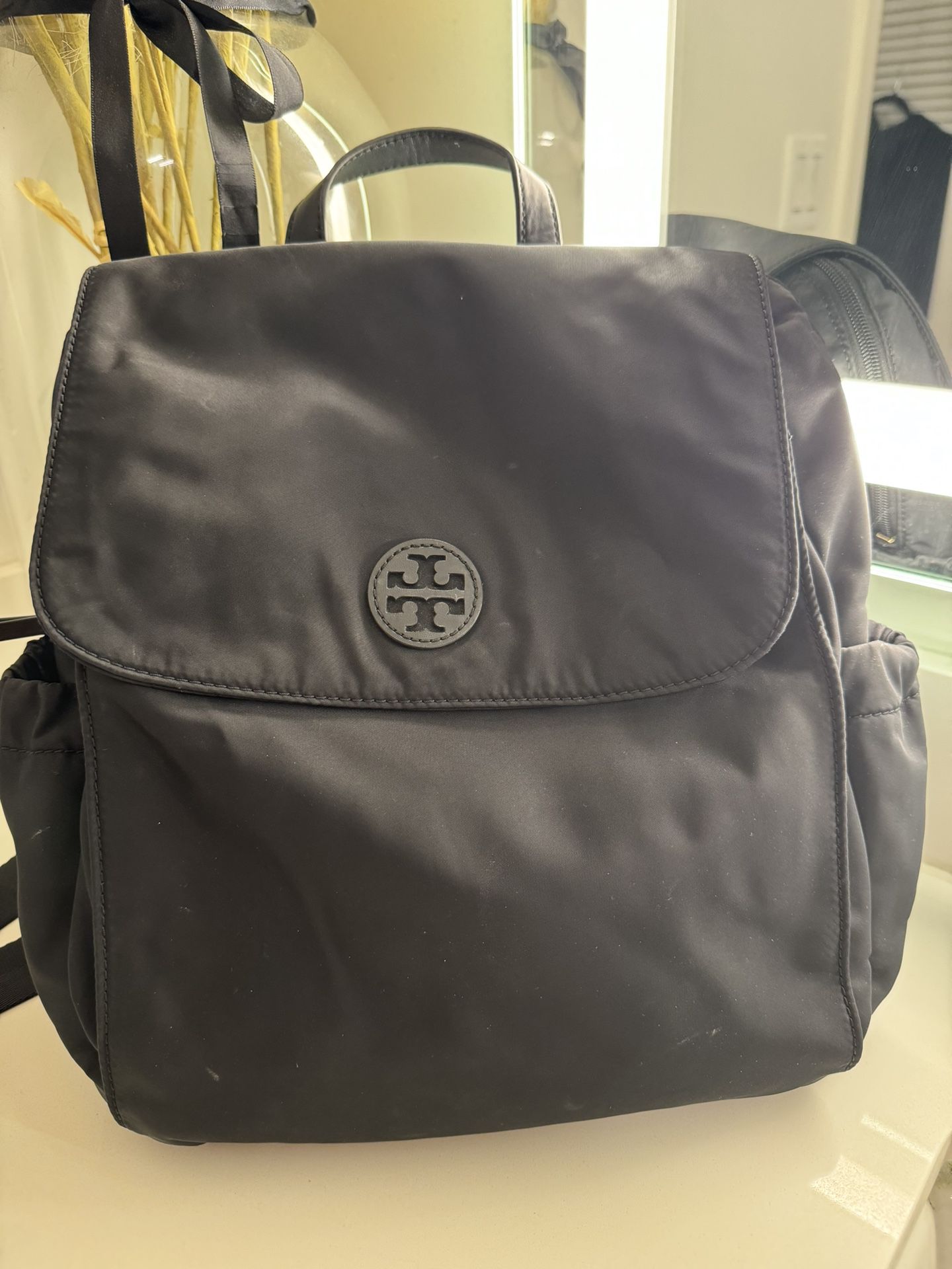 Tory Burch Black backpack For Sale 