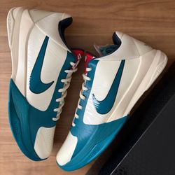 10.5US - Nike Kobe 5 Protro Caitlin Clark Coconut Milk Spruce