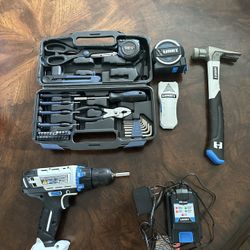 Hart Drill Plus Charger And Blue Ridge Tool Set