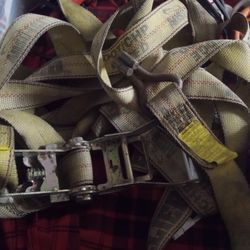 27' Heavy Duty Ratchet Tie Down Strap