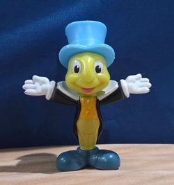 McDonald's Happy Meal Toy 2021 Jeminy Cricket 3.25" tall