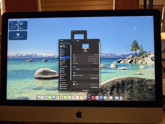 2020 27” Apple iMac 5k 3.3 6core I5, 16gb Memory, 4gb Gpu, 2tb Ssd 