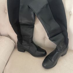 Black Long Boots