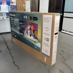 65 Inch Hisense ULED U65QF 4K HDR Smart TV