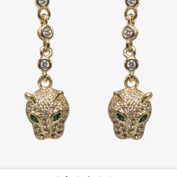Perfect Panther Earrings 
