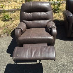 Leather Recliner 