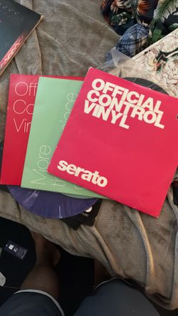 Serato Control Vinyls Used 