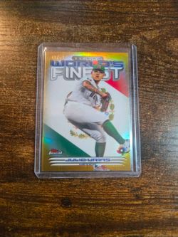 MINT 2023 TOPPS WORLD'S FINEST MEXICO JULIO URIAS GOLD REFRACTOR #49/50 🇲🇽🇲🇽