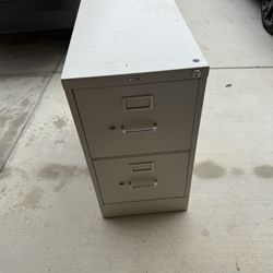 2 Drawer File Cabinet 