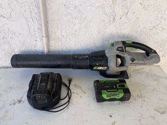 EGO POWER+ Leaf Blower, Cordless Electric 530 CFM Battery and Charger Included LB5300 BATTERY DOES NOT HOLD A CHARGE FOR VERY LONG WOULD RECOMMEND REP