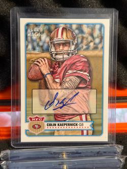 Colin Kaepernick Auto Topps