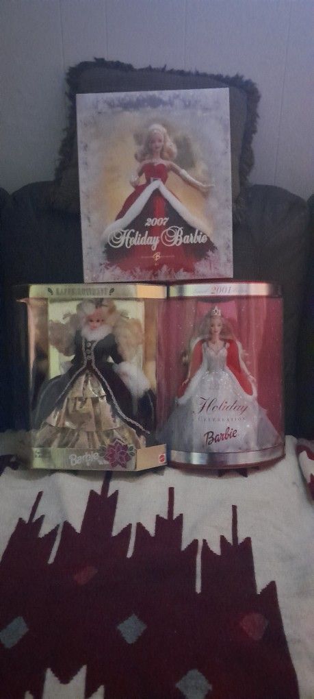Holiday Barbies