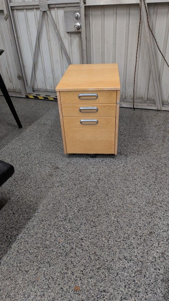 IKEA GALLANT 3 DRAWER FILE CABINET