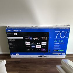 70" Flatscreen Never Opened Will Deliver