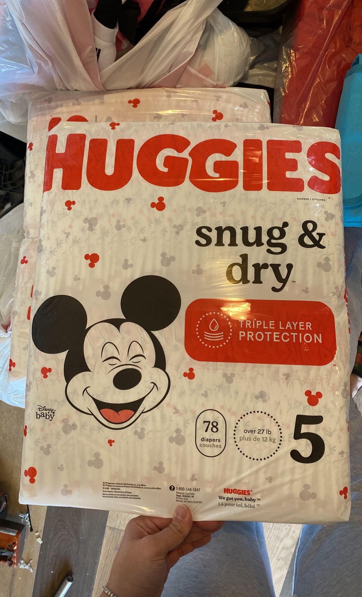 Huggies diapers size 5 deals