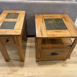 Pair Of End Tables 