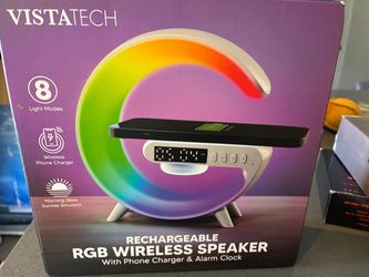 RGB WIRELESS SPEAKER ( RECARGEABLE