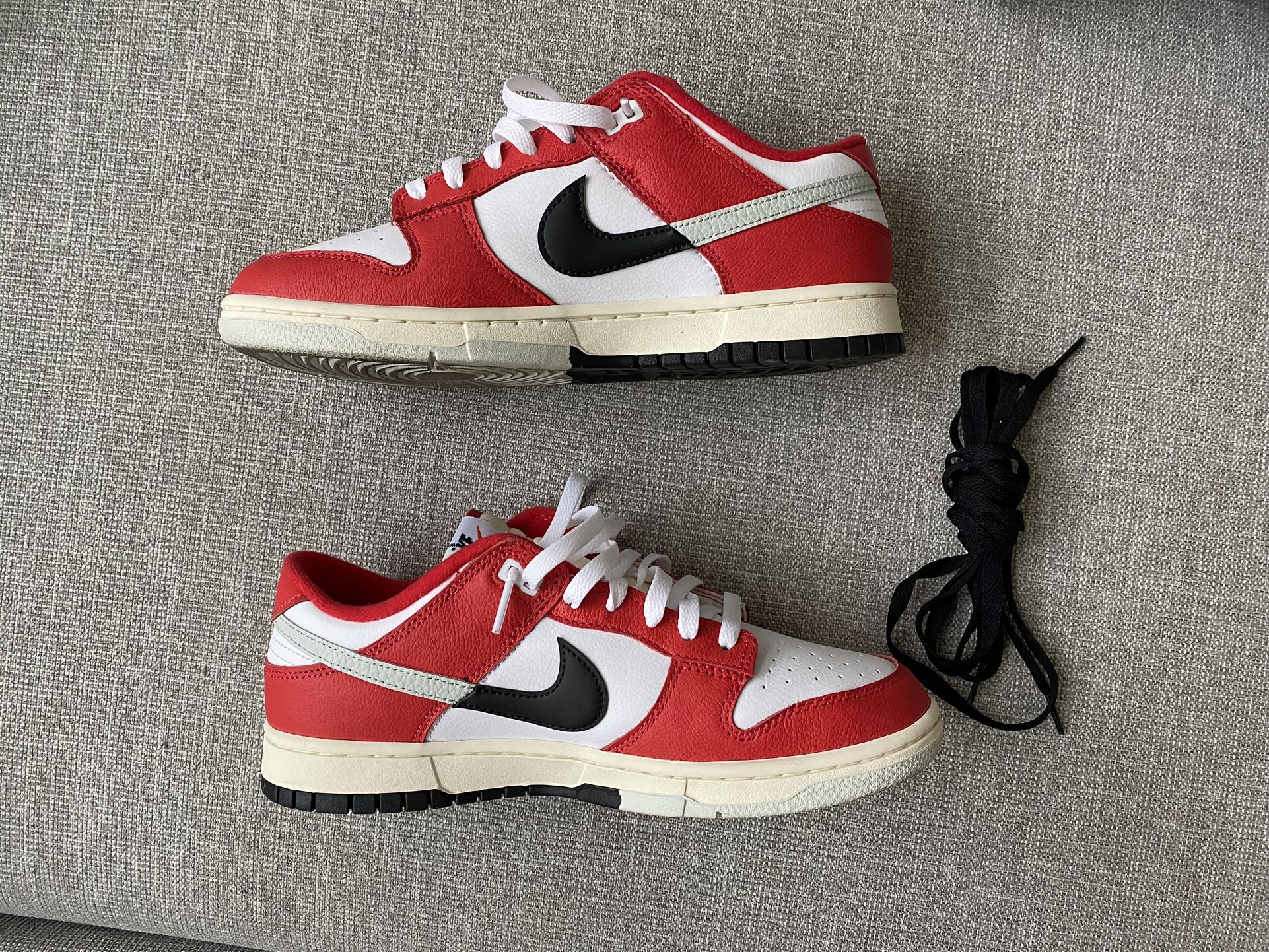 Nike Dunk Low Retro PRM Split “Chicago/University Red” 2023 Nike Nike Dunk Low Retro PRM Split “Chicago/University Red  main image 4