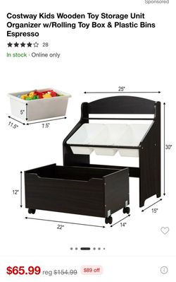 Black Toy Chest
