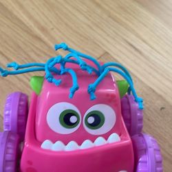 Fisher-Price Pink Monster Pull-Along Toy