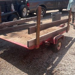 Flat Mini Trailer 7x4 