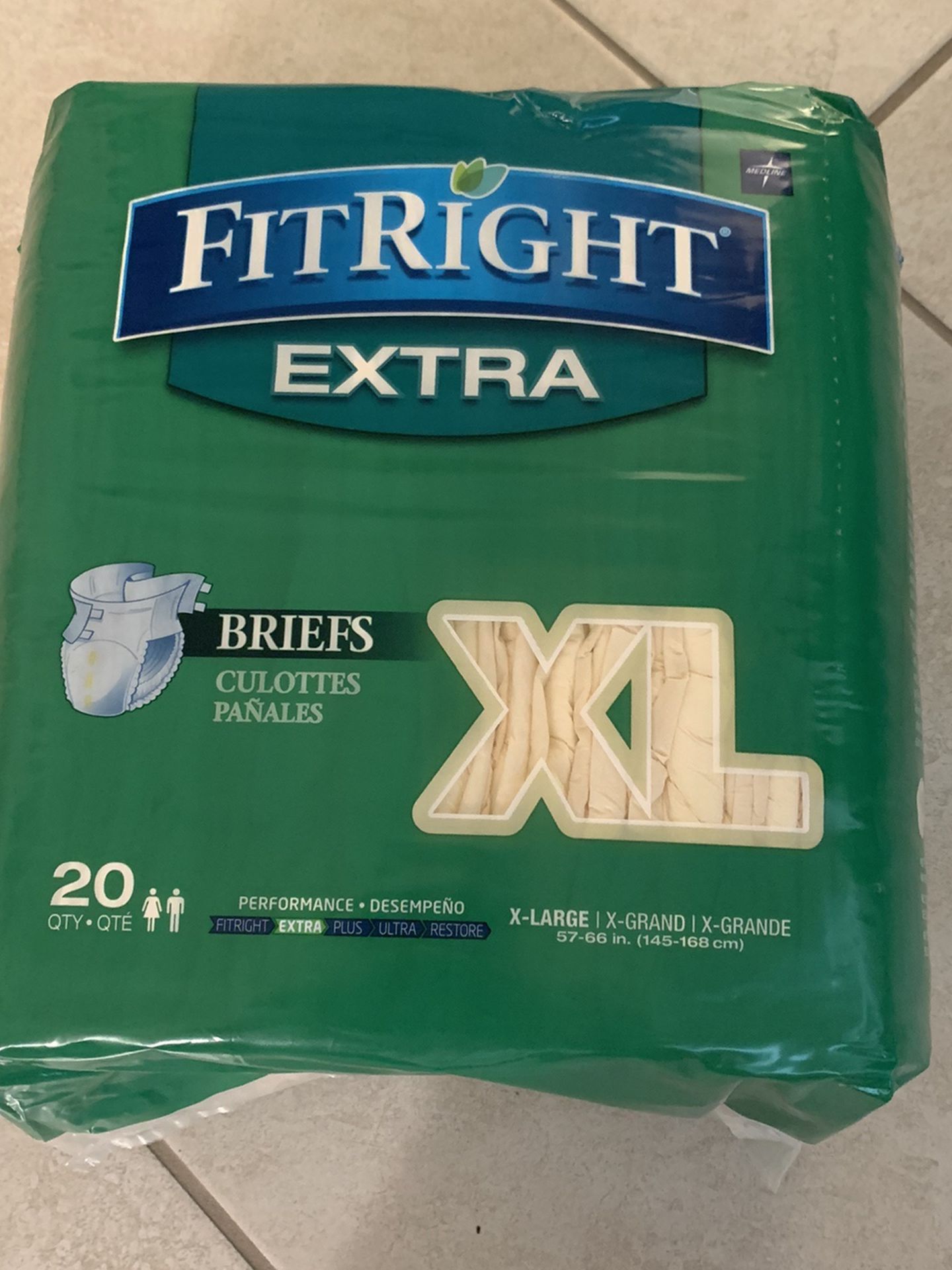 FITRIGHT XL DEPENDS