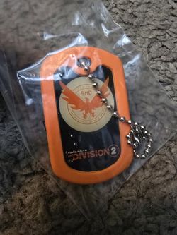 The Division 2 Dog Tag/ Keychain