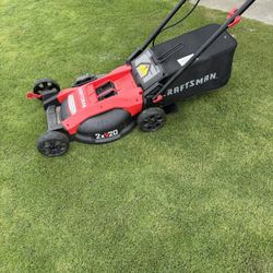 Craftsman 20V Cordless Electric Push Lawn Mower