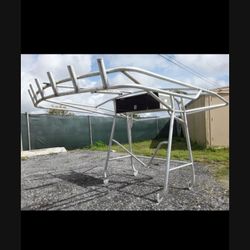 Large T Top For Open Fish Boat