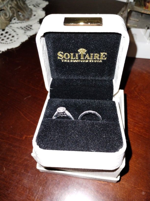 Diamond Wedding Set