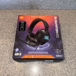 JBL Quantum 400 Headphones. 