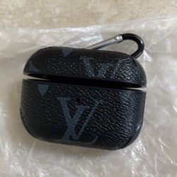 New Luxury Airpod Pro Case Dark Blue/Black