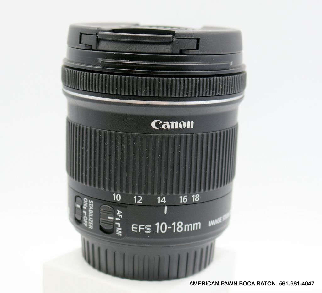 Canon EF-S 10-18mm f/4.5-5.6 IS STM Lens 9519B002 Used