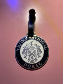 Trump Golf Bag Tag