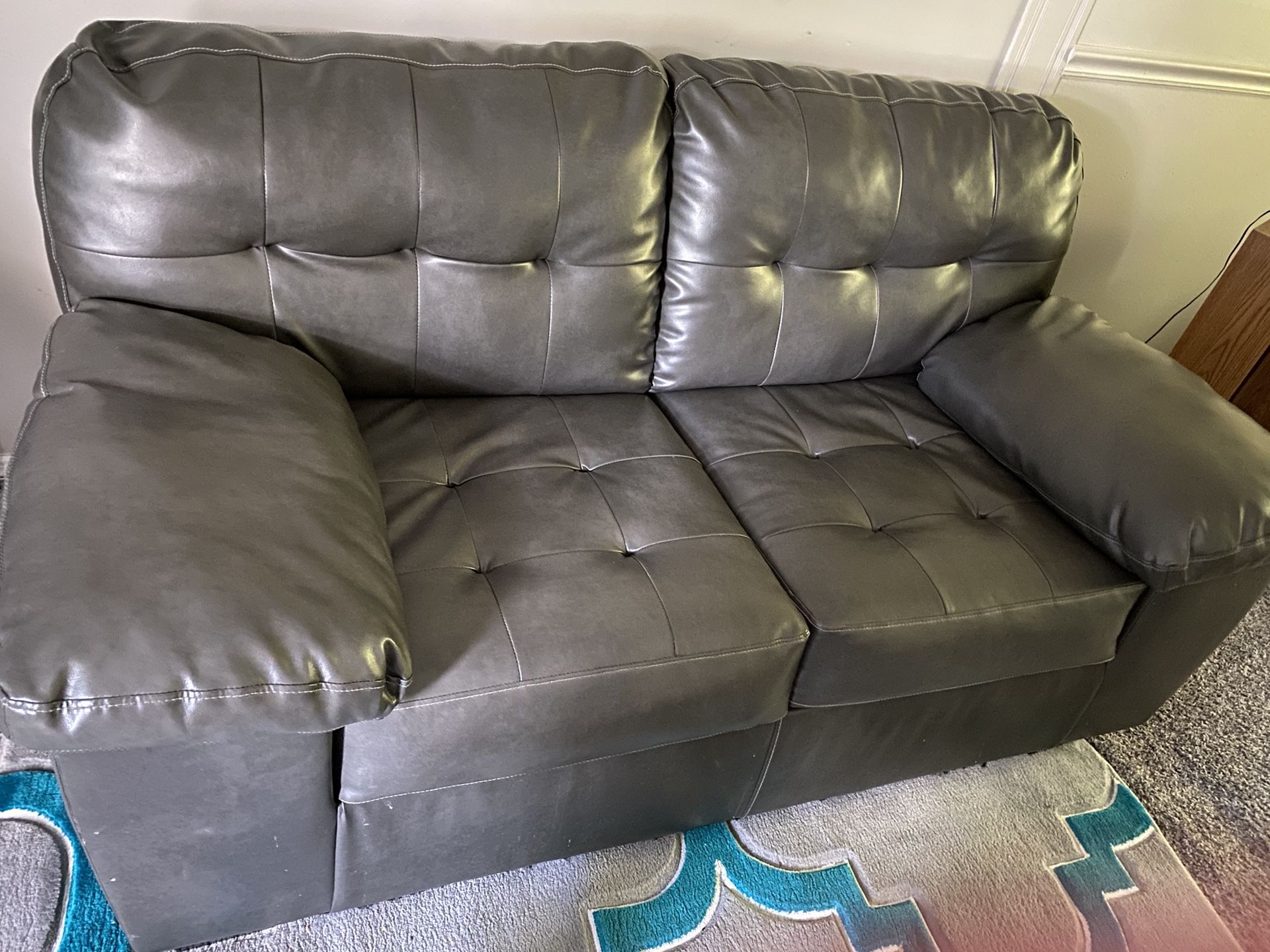 Love Seat And Couch 