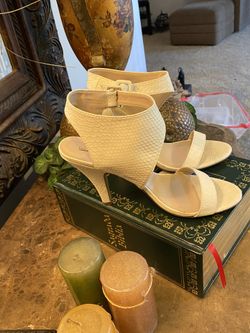 Call it Spring beage shoes