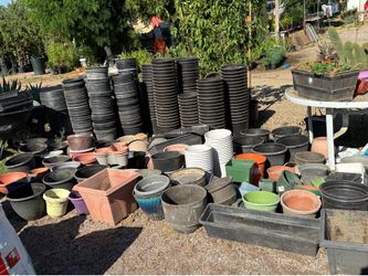 Pots 1,2,3,5,15 gallons