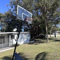 Portable Basketball Hoop System 