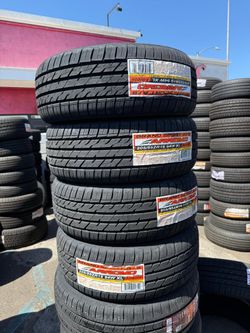 205/55/16 vendo set de Tires nueva con 50,000 millas de garantía