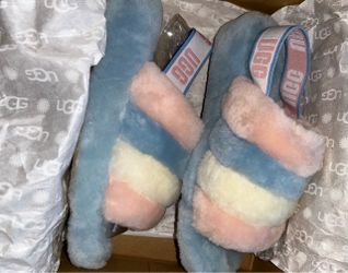 UGG Fluff Yeah Slide Sandals Multicolor