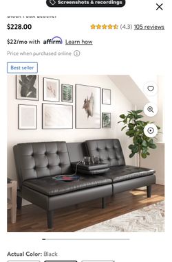 Fleather Futon