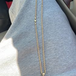 10k Gold Rope Chain