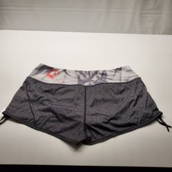 Lululemon Women's Gray Shorts With Built In Bikini Size 6