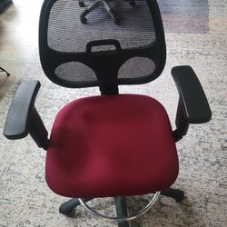 Adjustable office chair.