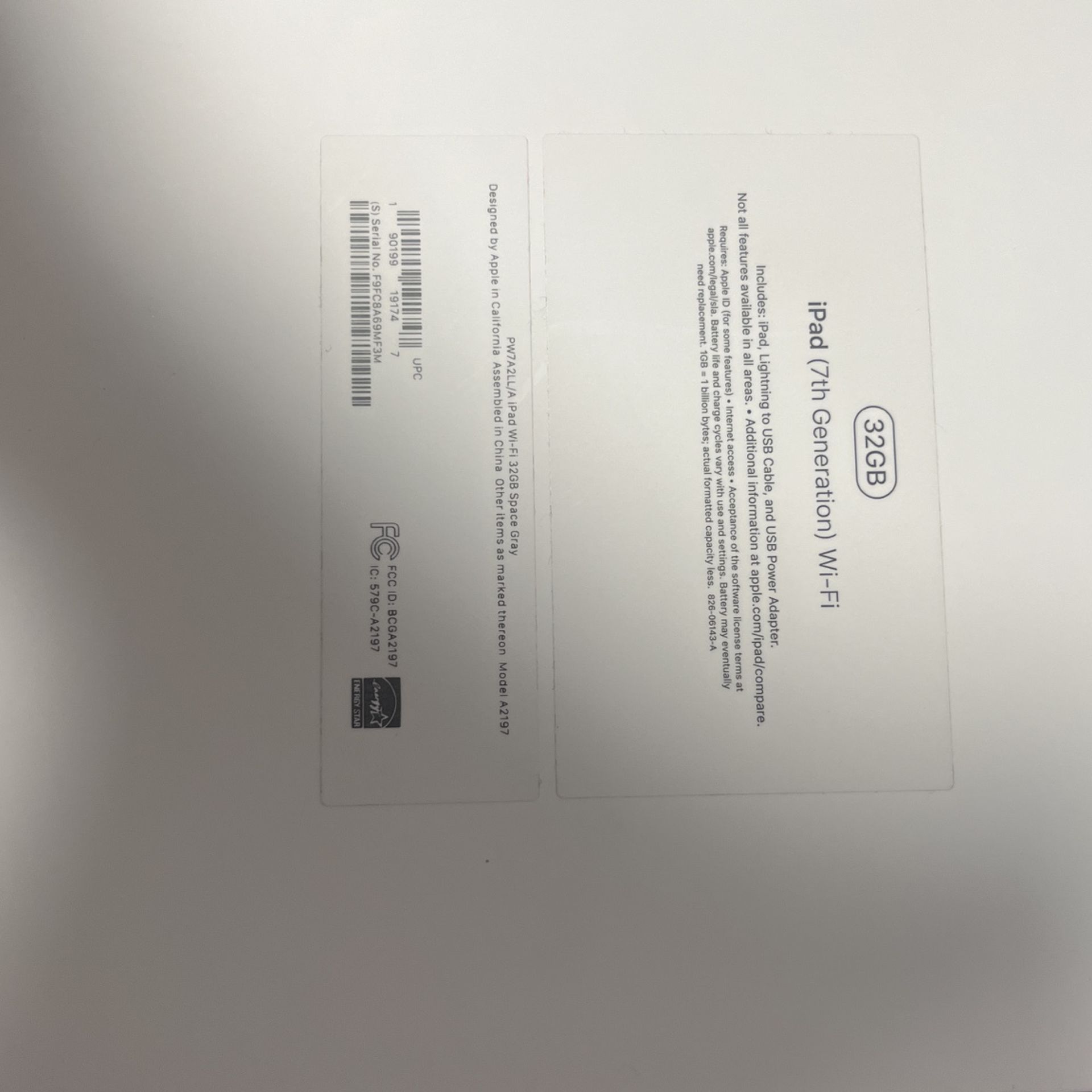 IPAD 7th GENERATION 32GB