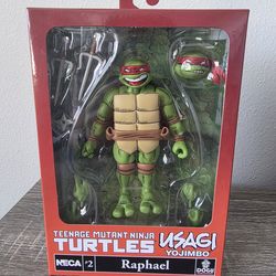 NECA Teenage Mutant Ninja Turtles Usagi Yojimbo Raphael #2 Sealed