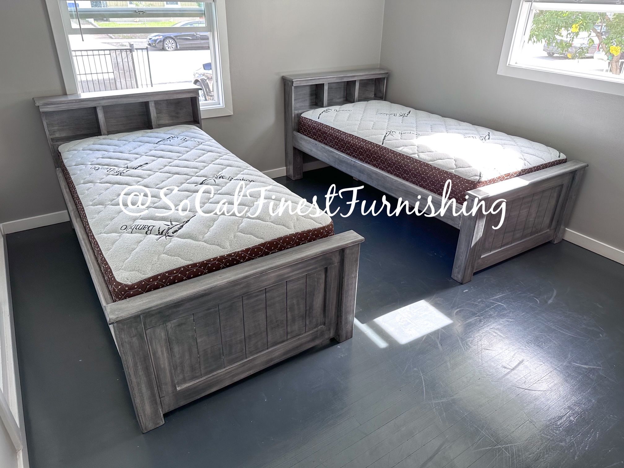 Twin Bed With Mattress 